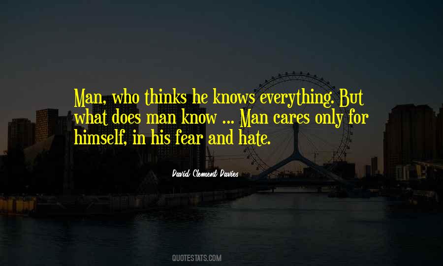 Quotes About Hate And Fear #298586