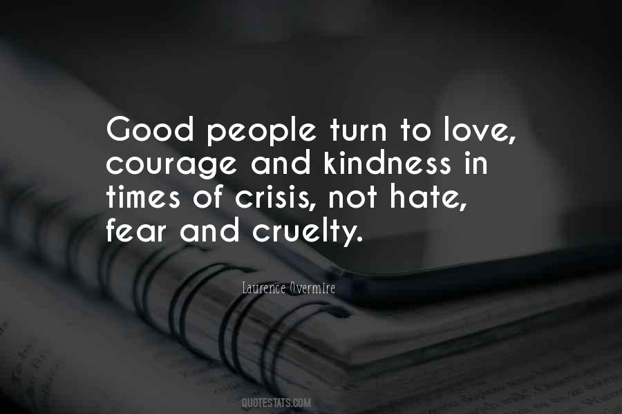 Quotes About Hate And Fear #743193