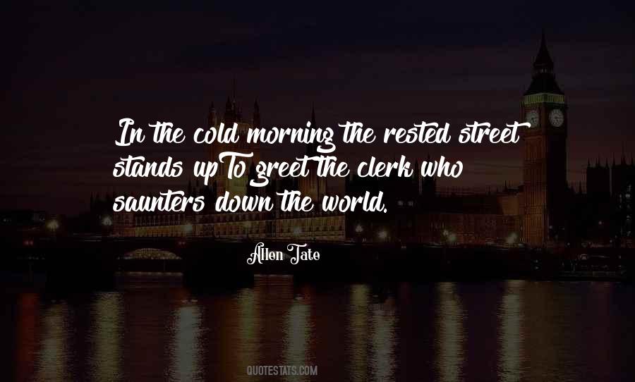 Quotes About Cold World #494004