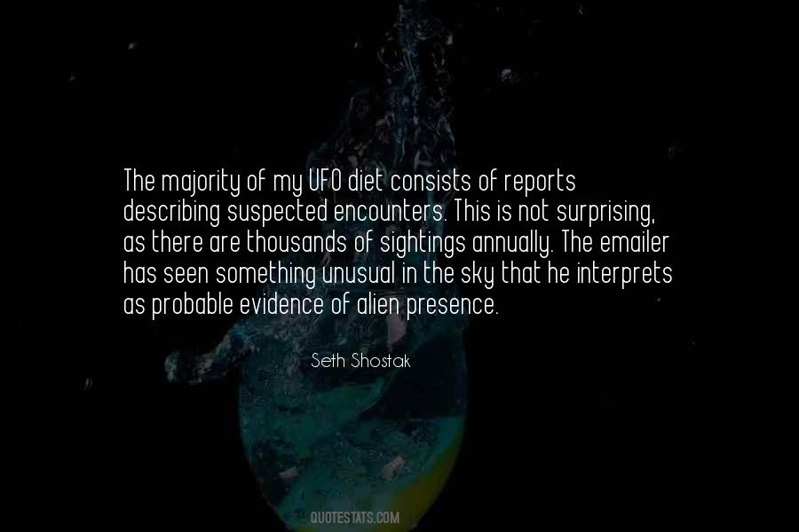 Ufo Sightings Quotes #1051103