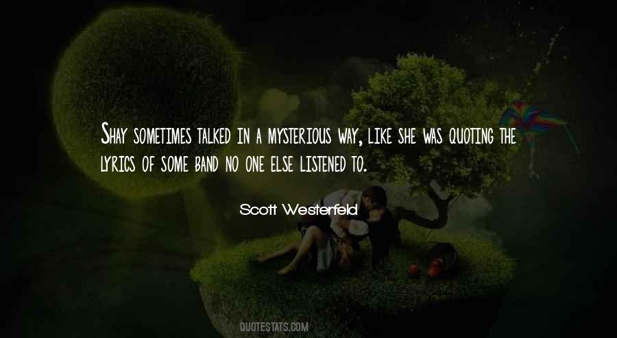 Uglies Westerfeld Quotes #773405