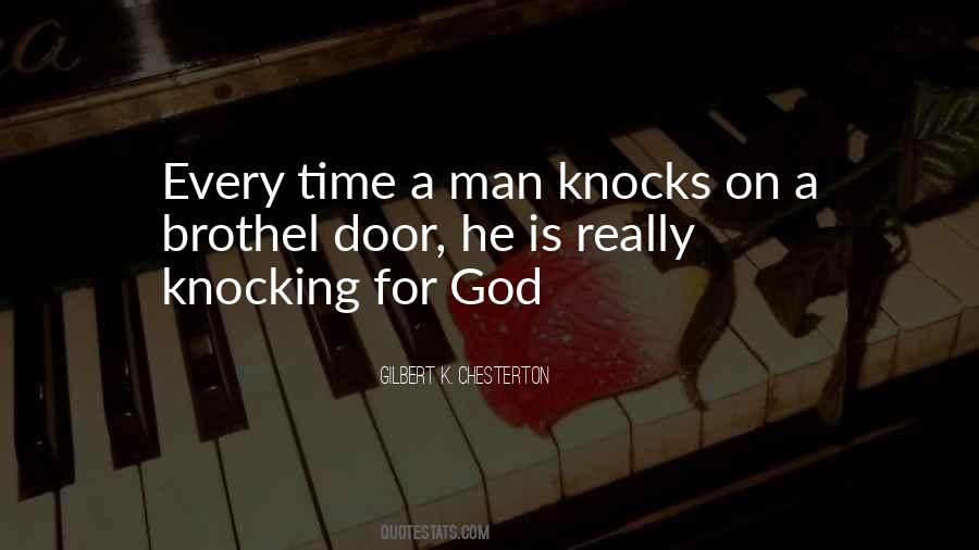 Quotes About Knocking On Doors #1147750