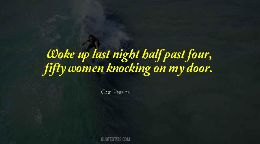 Quotes About Knocking On Doors #363951