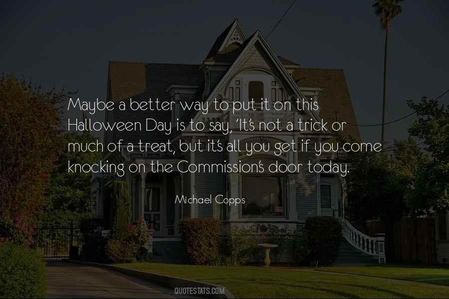 Quotes About Knocking On Doors #370264