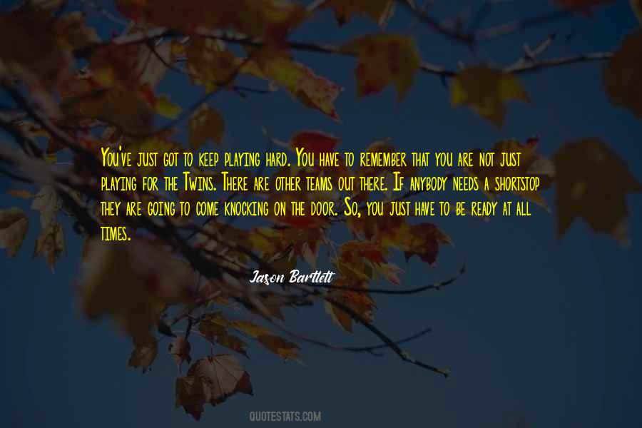 Quotes About Knocking On Doors #439187
