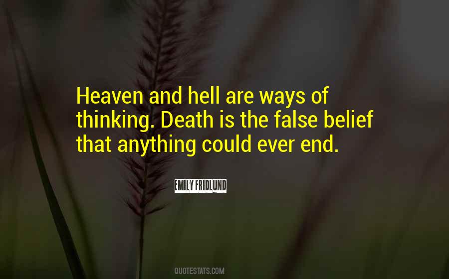 Quotes About Death And Heaven #1104925