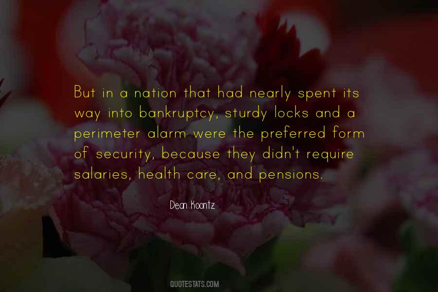 Quotes About Pensions #1197517