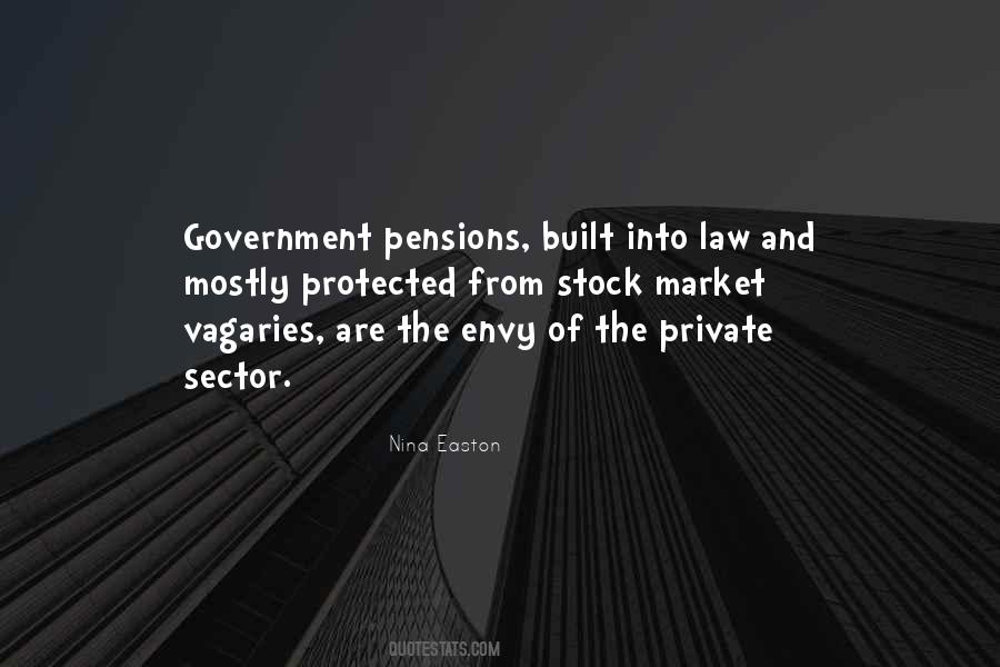 Quotes About Pensions #1842350