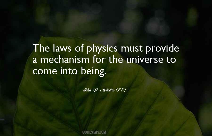 Quotes About Laws Of Physics #544699