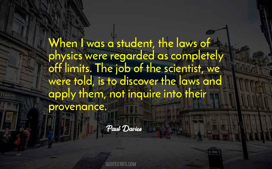 Quotes About Laws Of Physics #866268