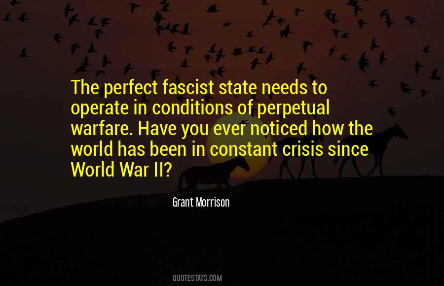 Quotes About Perpetual War #1034923