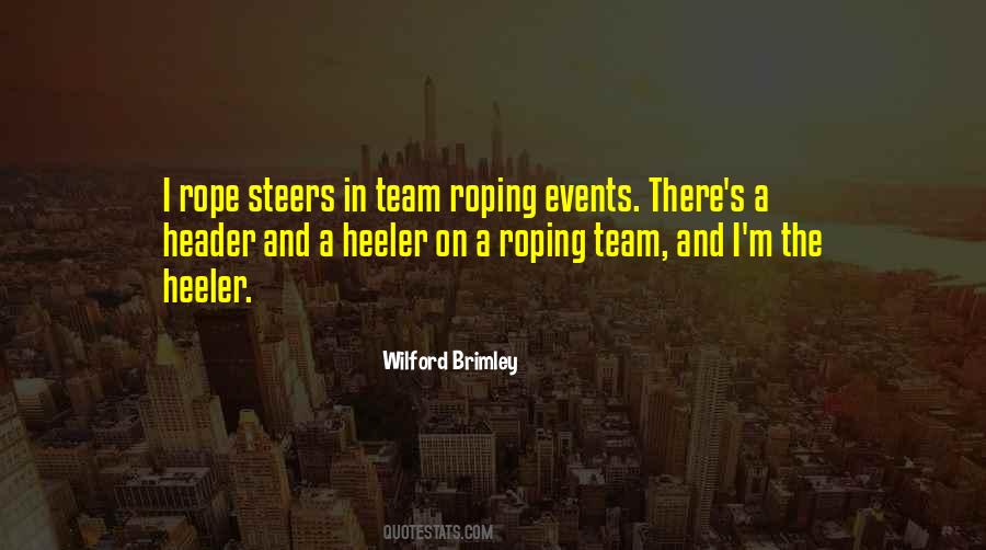 Quotes About Steers #470376