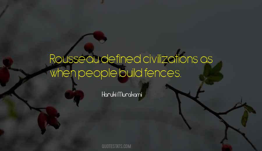 Quotes About Fences #219476