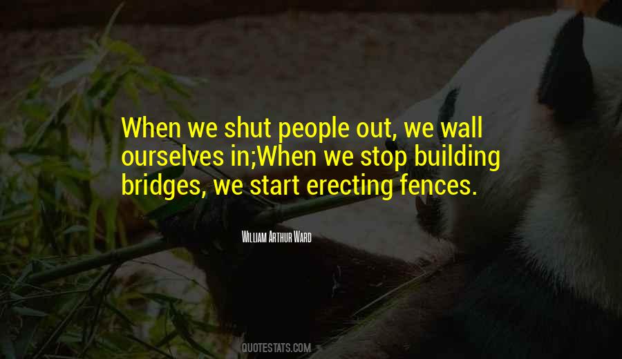 Quotes About Fences #523044