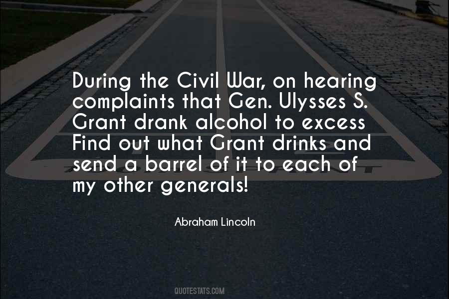 Ulysses S Grant's Quotes #396380