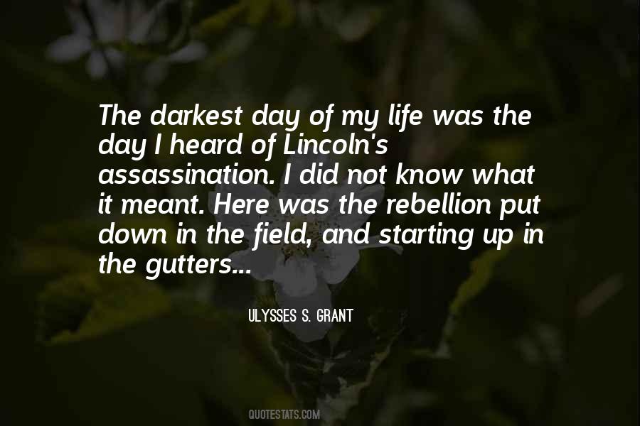 Ulysses S Grant's Quotes #431946