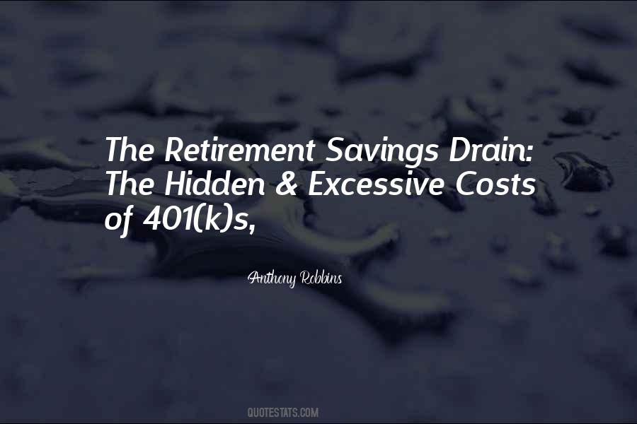 Quotes About Retirement Savings #174895