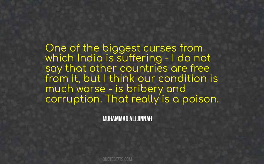 Quotes About Bribery And Corruption #1296616