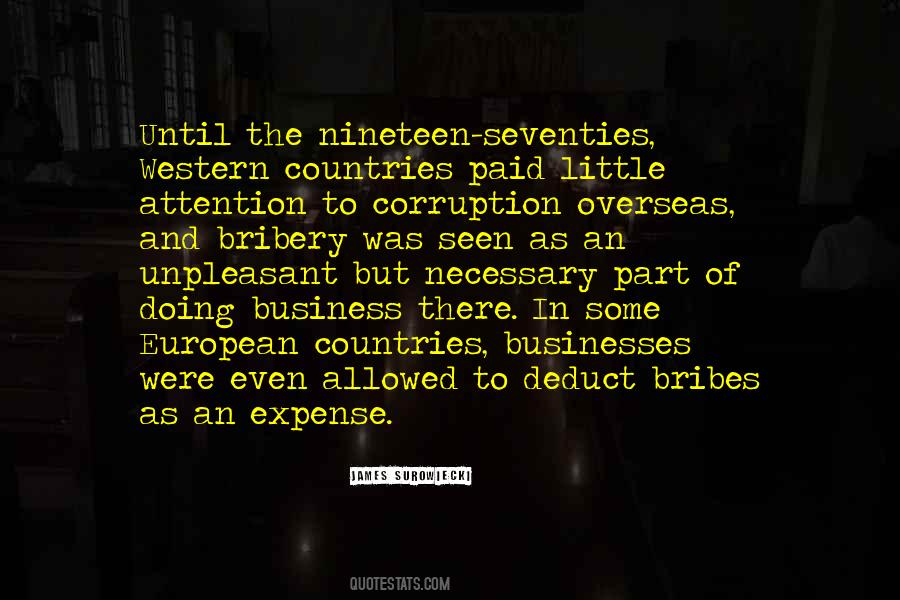Quotes About Bribery And Corruption #708186