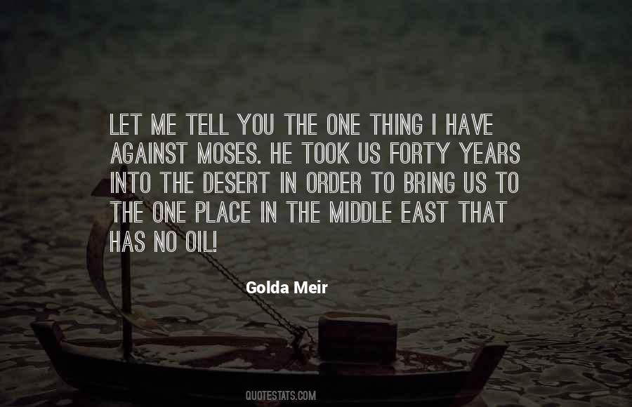 Quotes About Oil In The Middle East #1327260