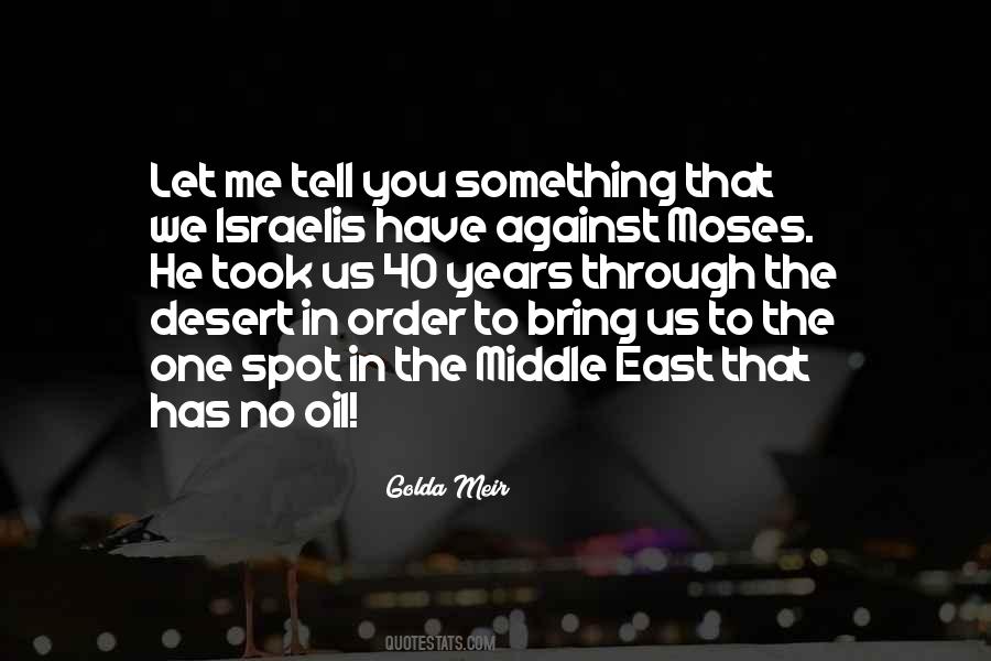 Quotes About Oil In The Middle East #486632