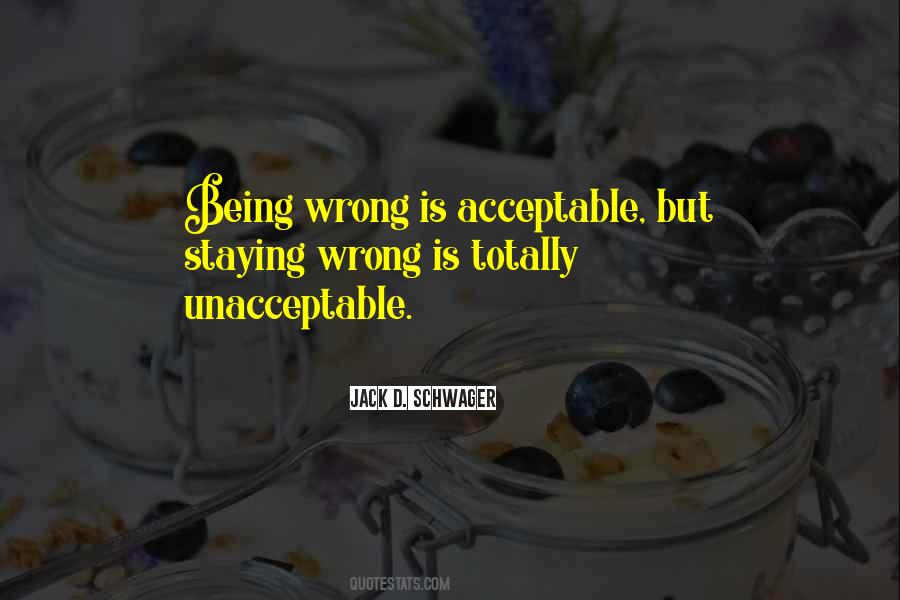 Unacceptable Quotes #929795