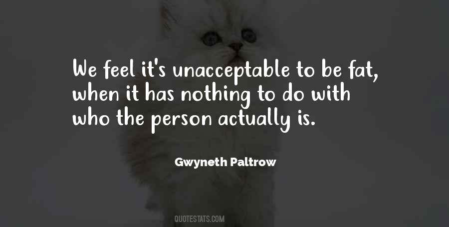 Unacceptable Quotes #960950