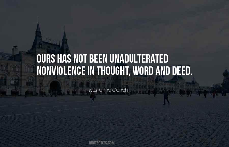 Unadulterated Quotes #1069853