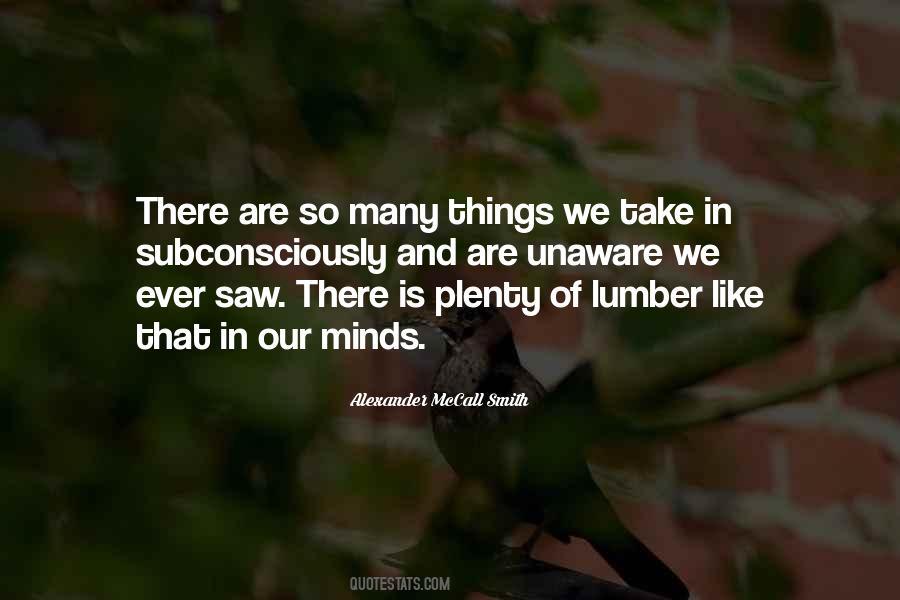 Unaware Quotes #1166226