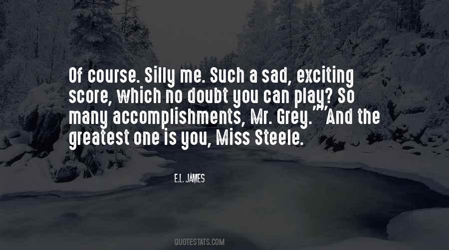 Quotes About Steele #1294422