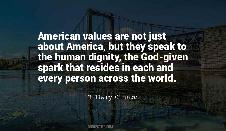 Quotes About American Values #112986