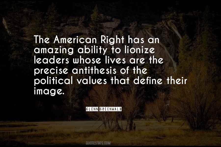 Quotes About American Values #1518504