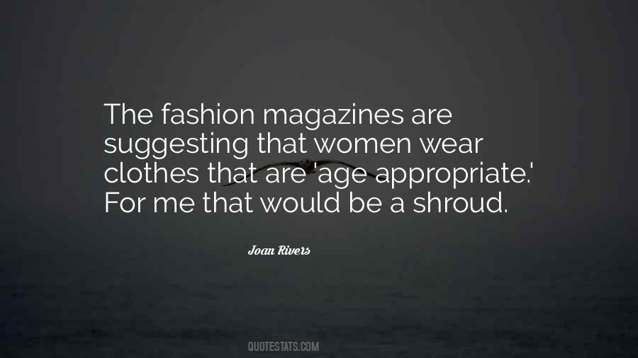 Quotes About Fashion Magazines #50720