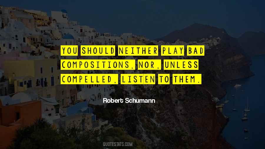 Quotes About Schumann #87619
