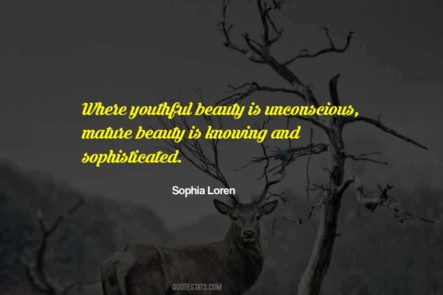 Unconscious Beauty Quotes #1453777