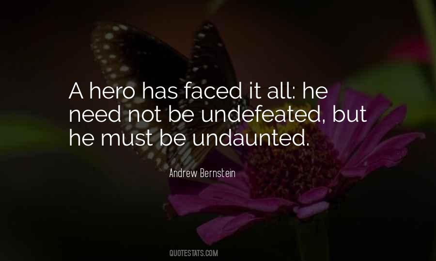 Undaunted Quotes #1261779