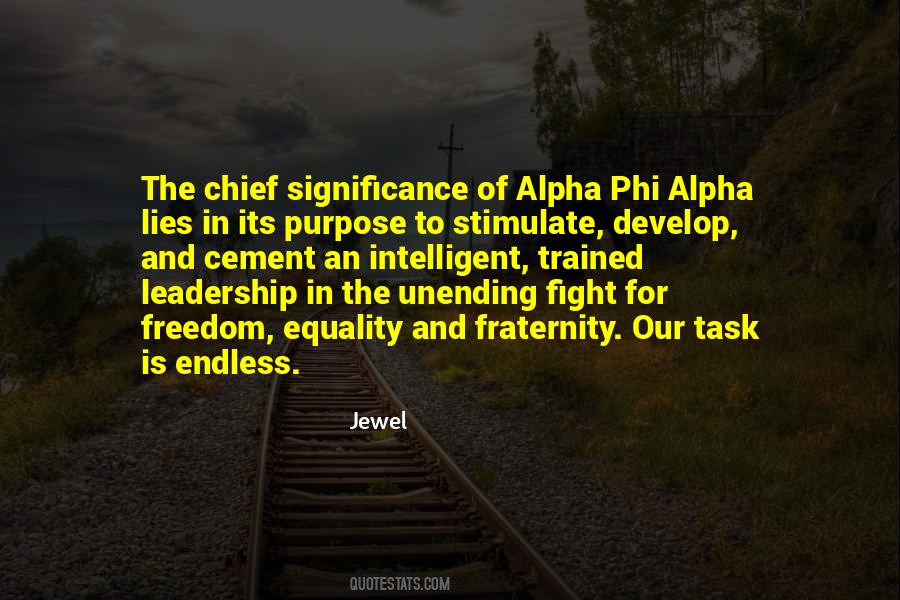 Quotes About Alpha Phi Alpha #866508