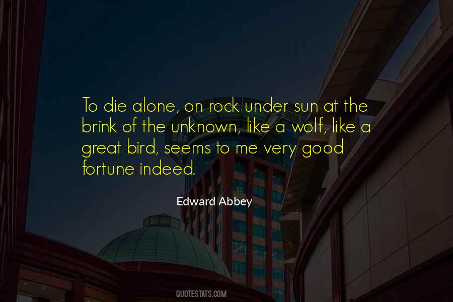 Under A Rock Quotes #1686084