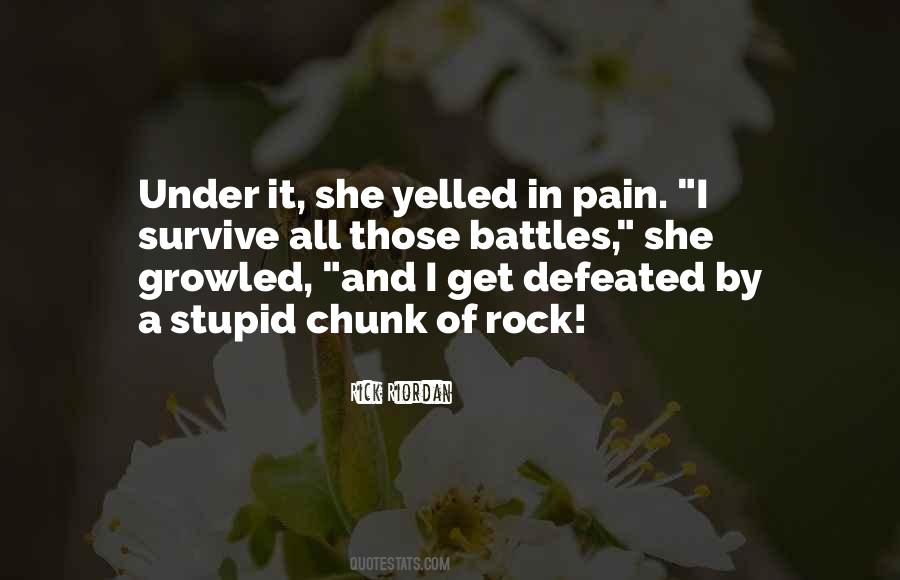 Under A Rock Quotes #737091
