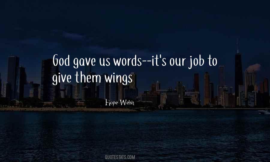 Under God's Wings Quotes #237598