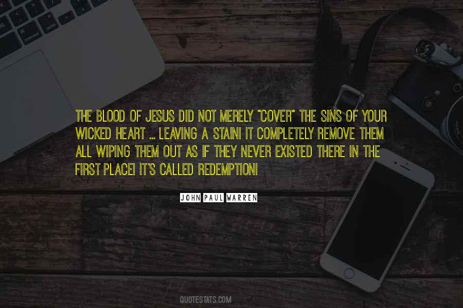 Quotes About The Blood Of Jesus #1218667