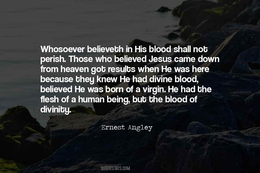 Quotes About The Blood Of Jesus #199582