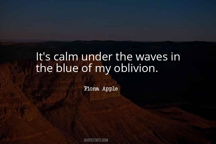 Under The Waves Quotes #1819652
