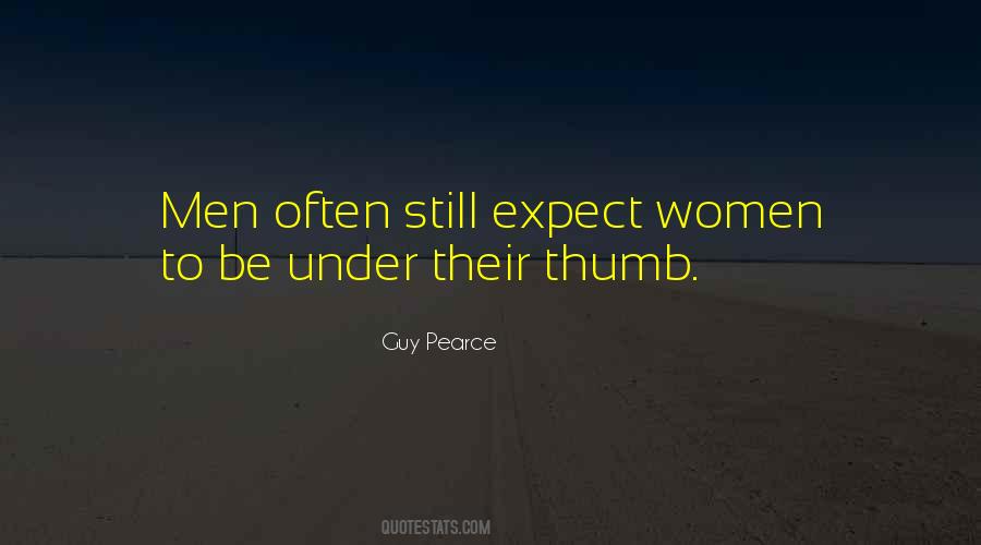 Under Thumb Quotes #33799