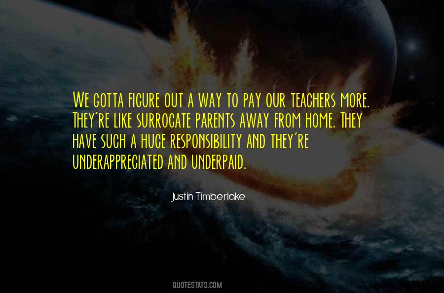 Underappreciated Teacher Quotes #764241