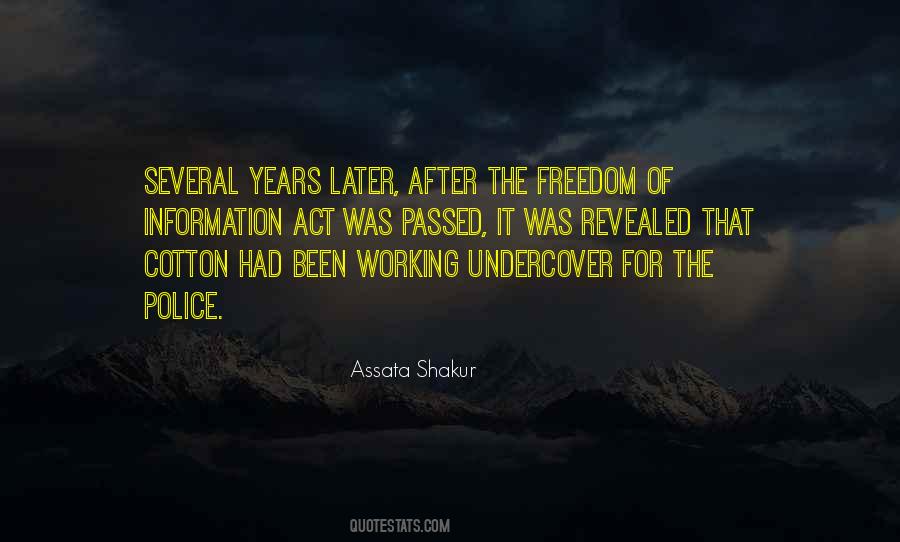 Undercover Quotes #1495798