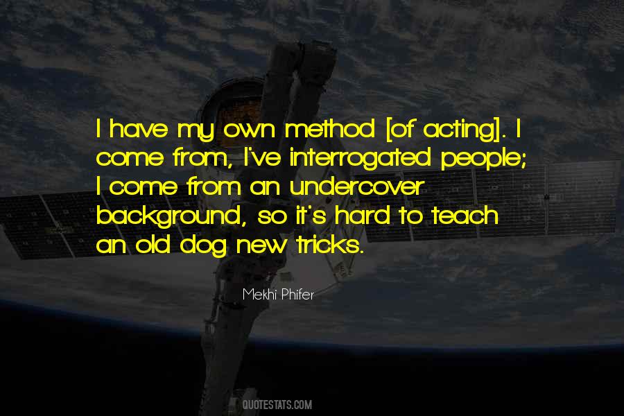 Undercover Quotes #661462