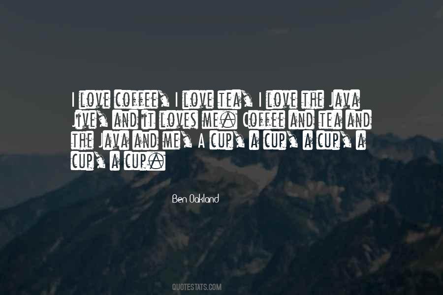 Quotes About Coffee And Love #846052