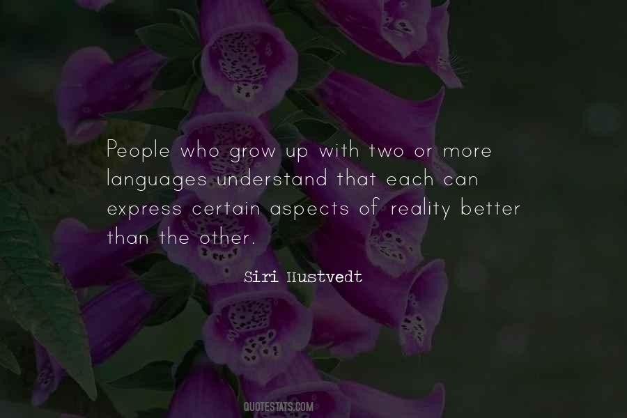 Understand The Reality Quotes #672425