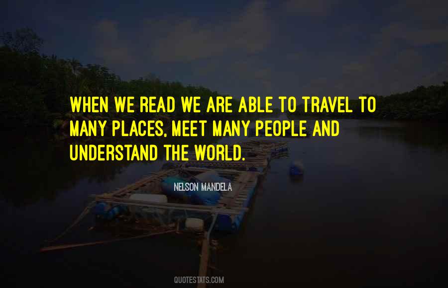 Understand The World Quotes #719007